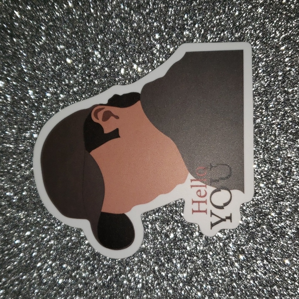 TV SHOW NETFLIX Waterproof Sticker YOU hello